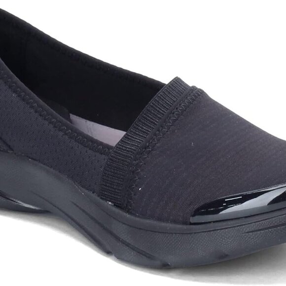 Women’s Slip-On Shoes Textile Low-Top Comfortable Versatile for Work Leisure - Picture 3 of 9